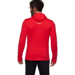 Shirts & Midlayers < Mammut Taiss ight Midayer Jas met Capuchon Heren - rood