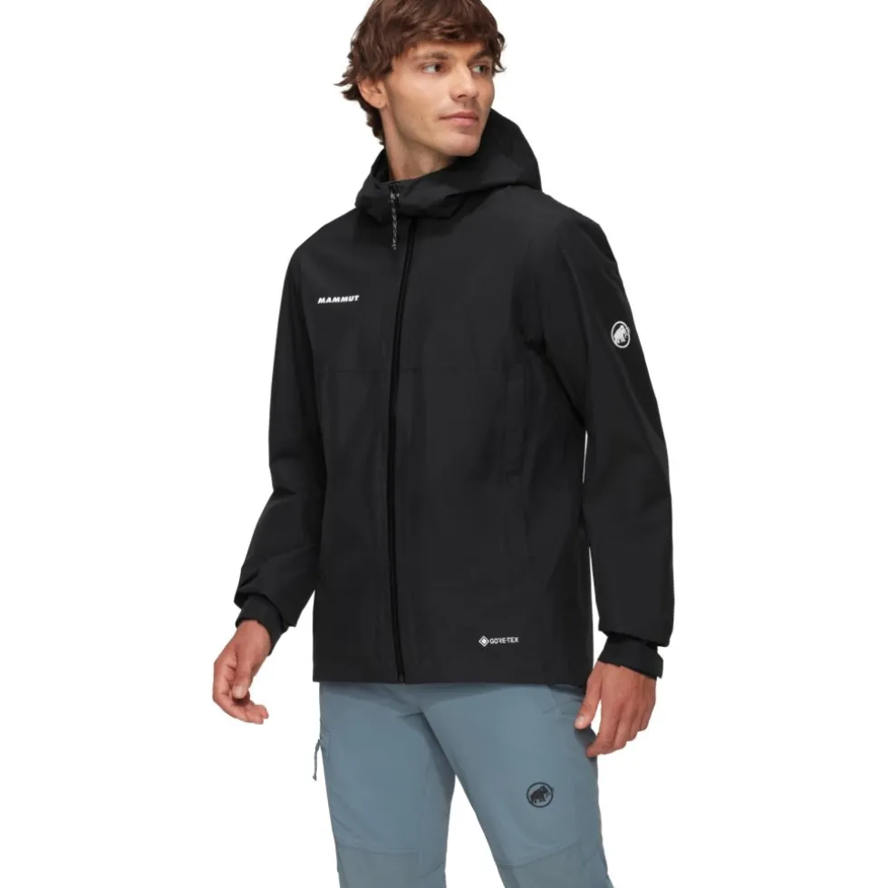 Mammut Treeline Hardshell Jas met Capuchon Heren - zwart