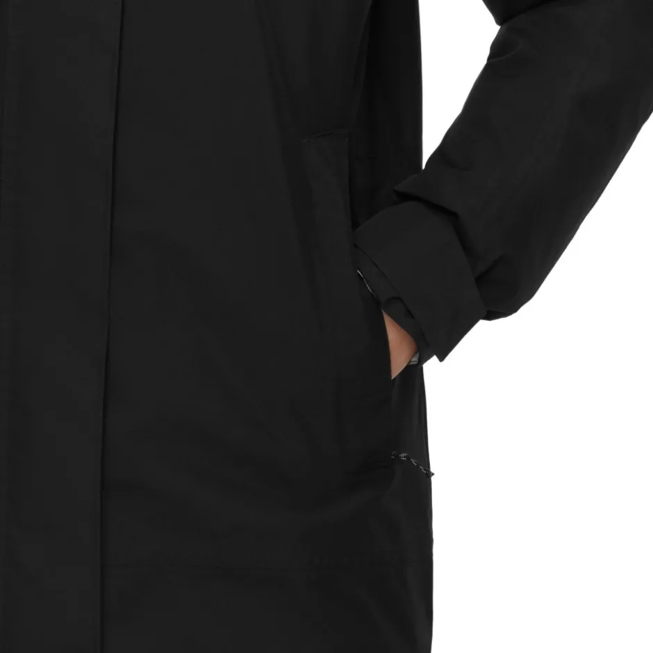 Jassen & Vesten < Mammut Treeine Hardshe Thermoparka met Capuchon Dames - zwart