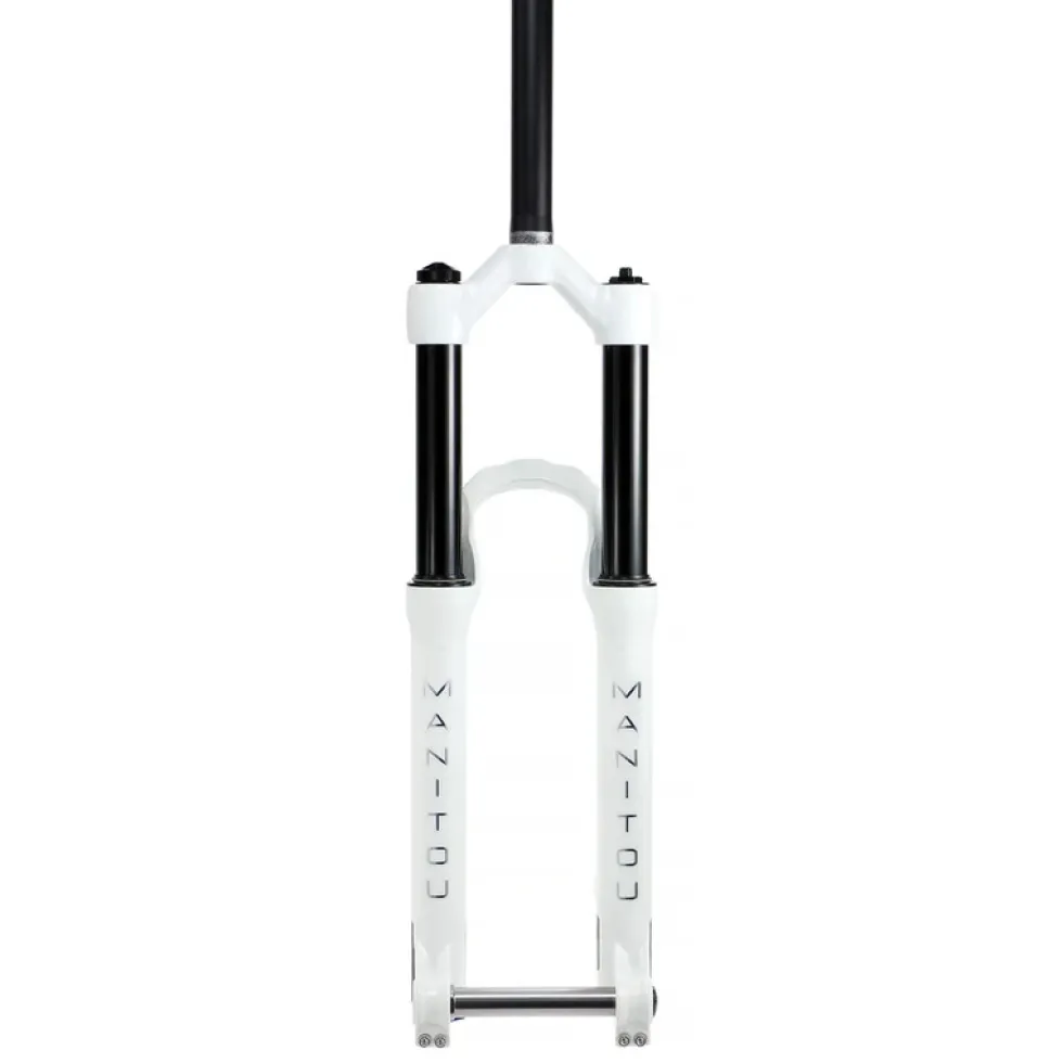 Manitou Circus Expert 26" Suspension Fork - 100mm - Straight - 20x110mm - white