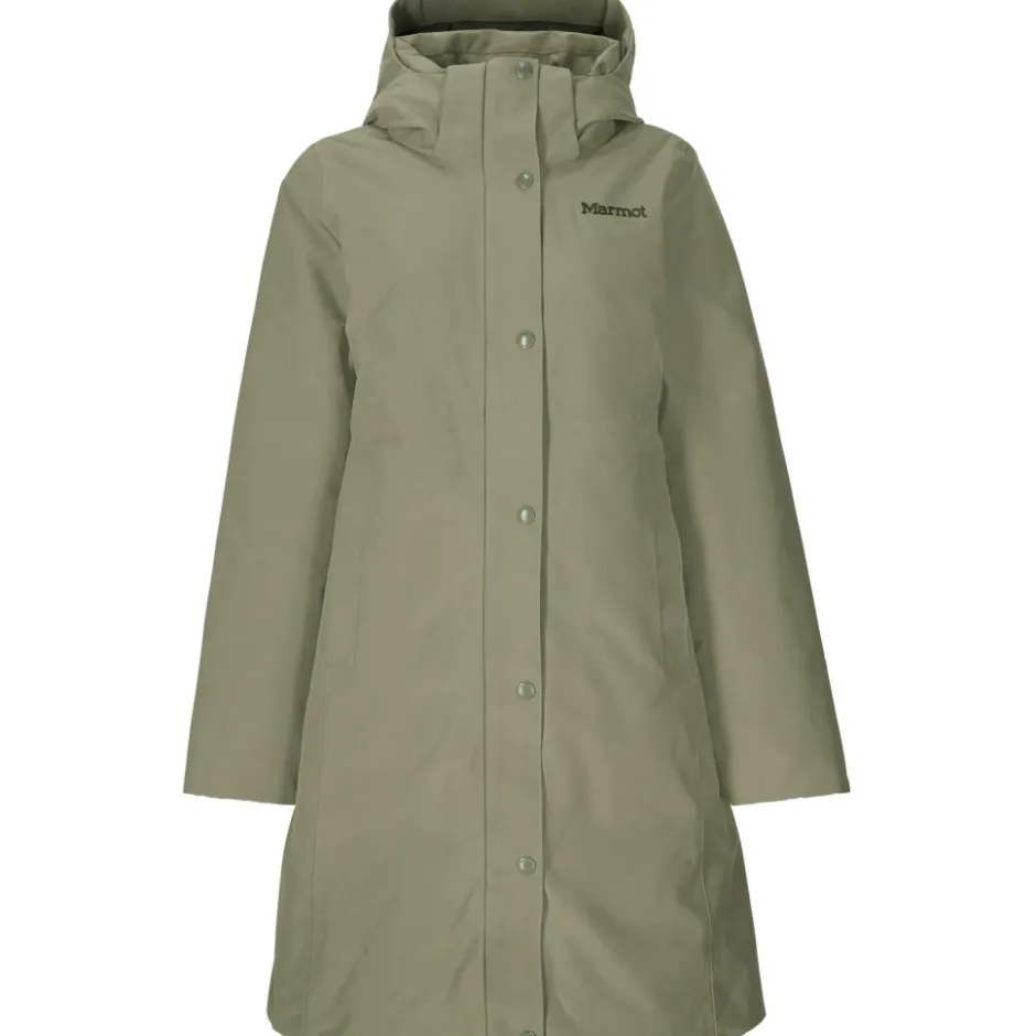 Jacks < Marmot Chelsea Mantel Dames - olive grove