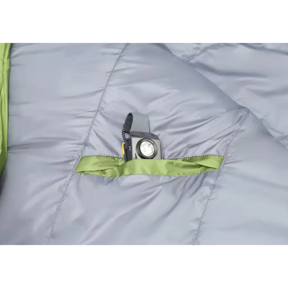 Marmot Trestles Elite Eco 30 Regular Synthetische Vezels Slaapzak - Rits links - foliage/steel onyx
