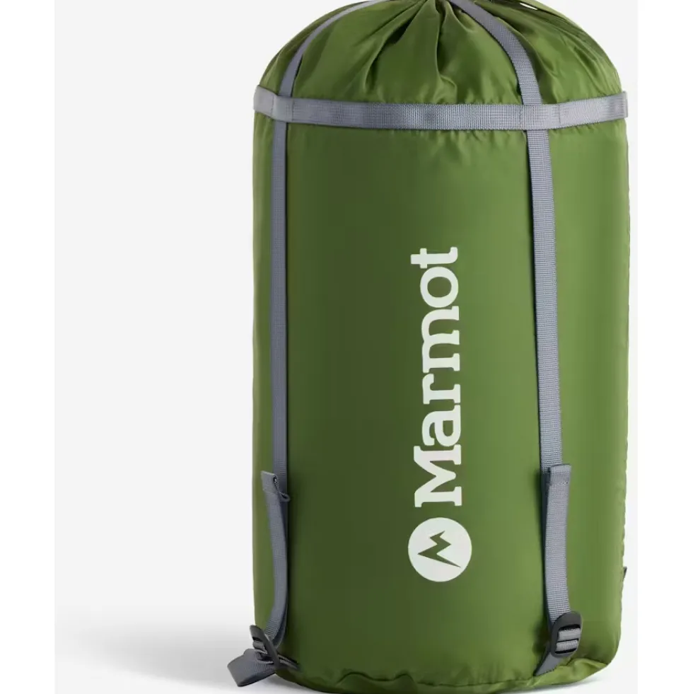 Marmot Trestles Elite Eco 30 Regular Synthetische Vezels Slaapzak - Rits links - foliage/steel onyx