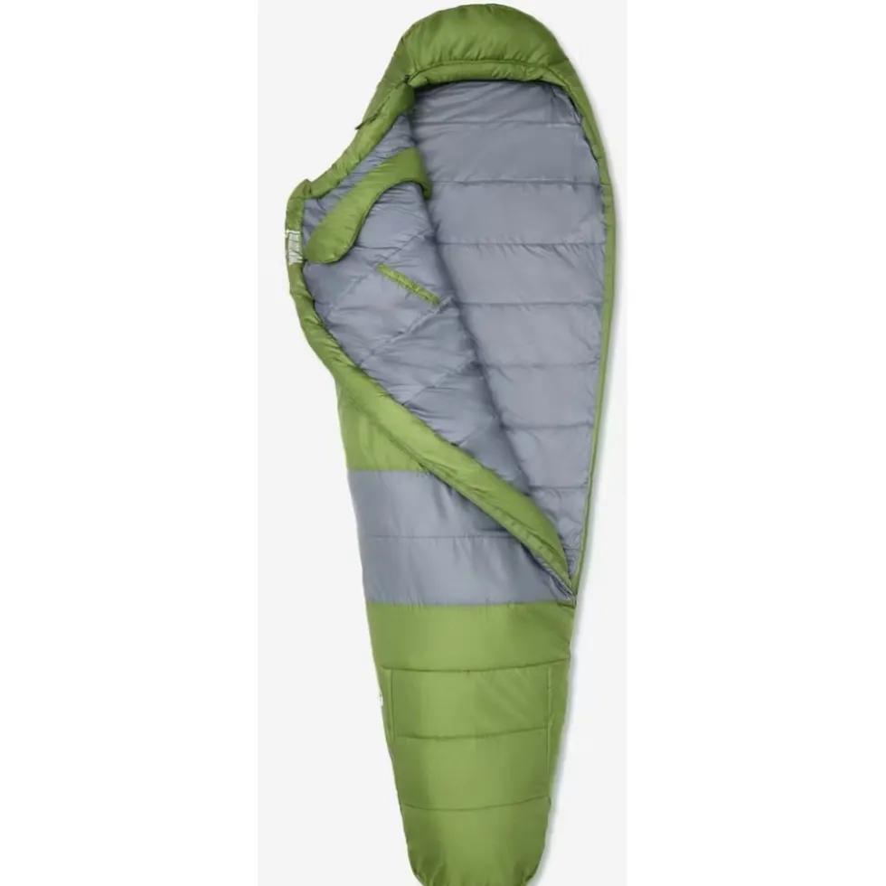Marmot Trestles Elite Eco 30 Regular Synthetische Vezels Slaapzak - Rits links - foliage/steel onyx