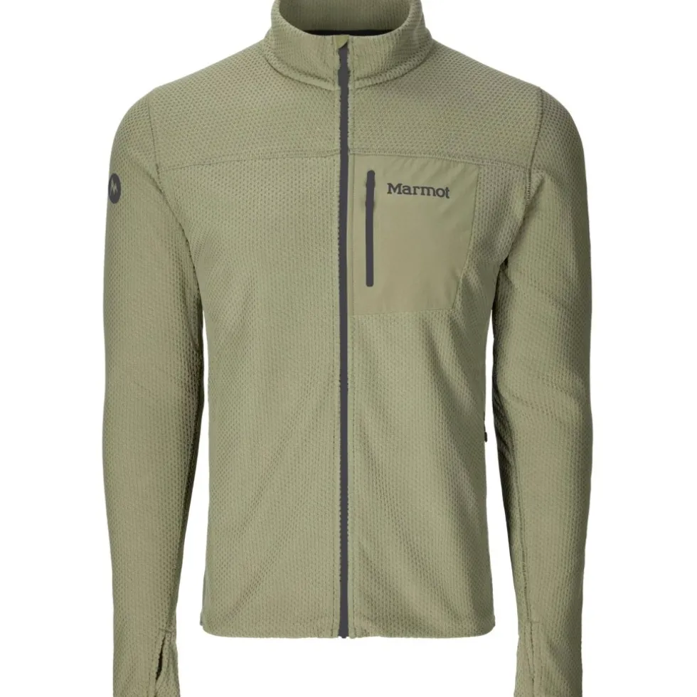 Marmot AirFleece Jas Heren - olive grove