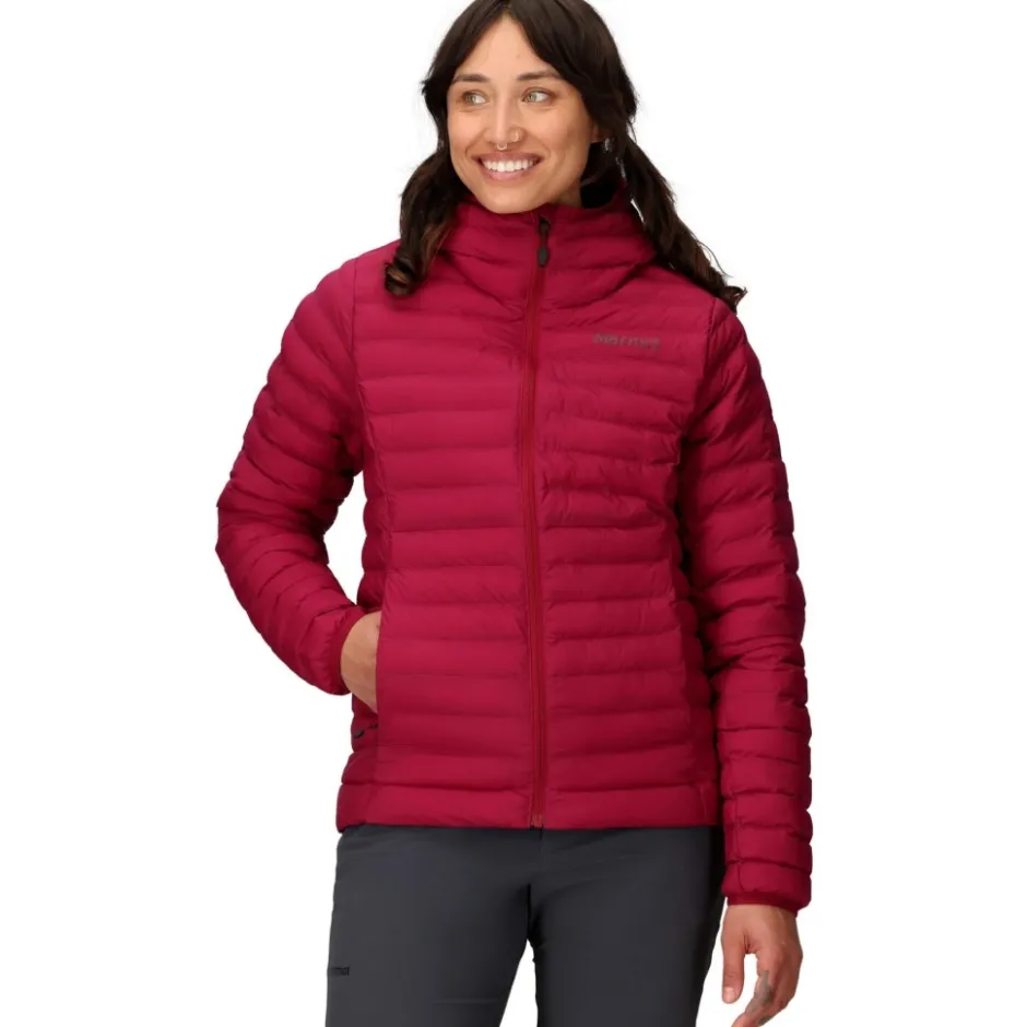 Jassen & Vesten < Marmot Echo Feathere Ja et Capuchon Dae - red uberry
