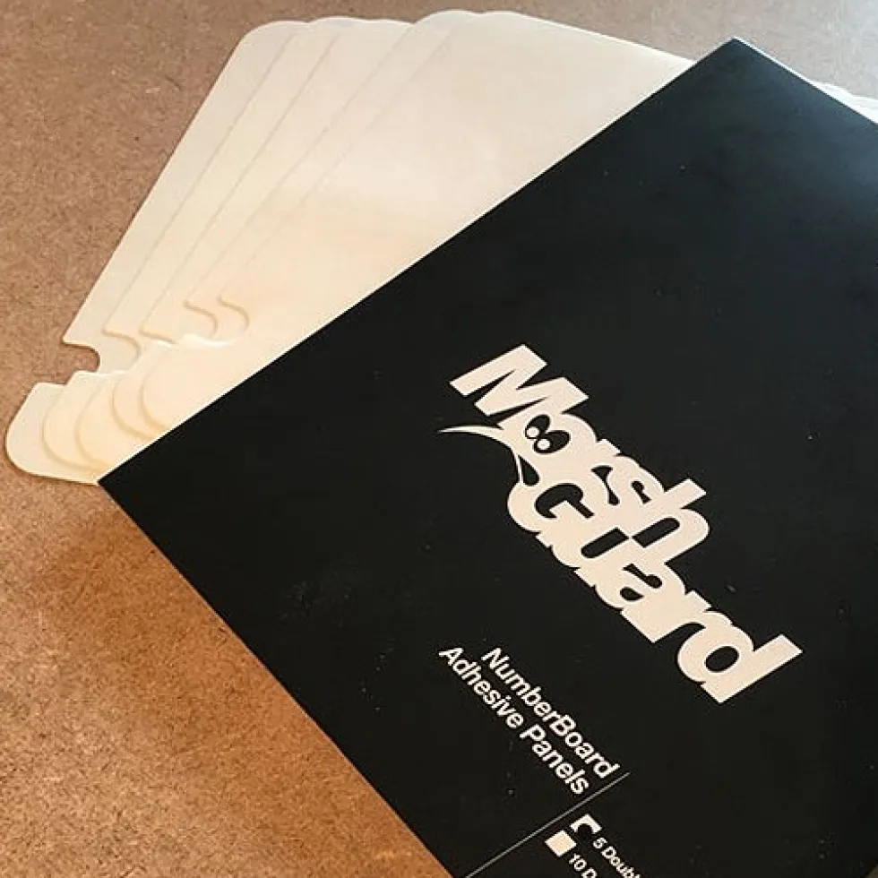 MarshGuard Numberboard Adhesive Pads - Pack of 5
