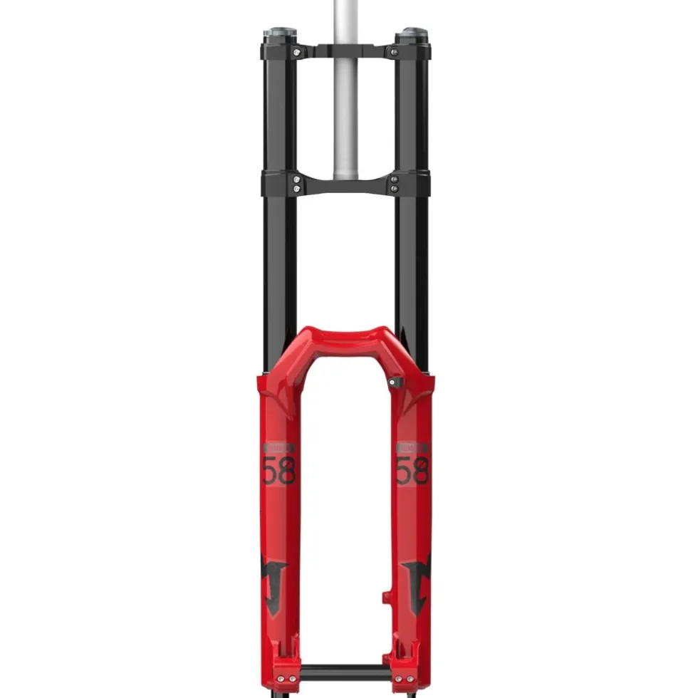 Marzocchi Bomber 58 Voorvork - Air | GRIP - 27.5" | 203mm | 20x110mm - Gloss Red