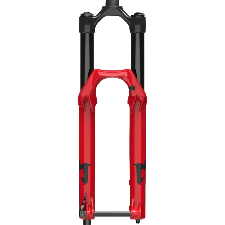 Verende Voorvorken < Marzocchi Super Z Voorvork - 29" | Grip X | 44mm Offset | Tapered - 15x110mm QR - 180mm - gloss red
