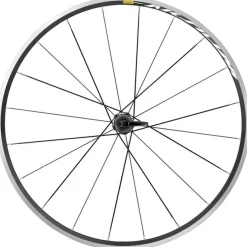 Mavic Aksium Achterwiel - 28" | Clincher - QR 130 - zwart