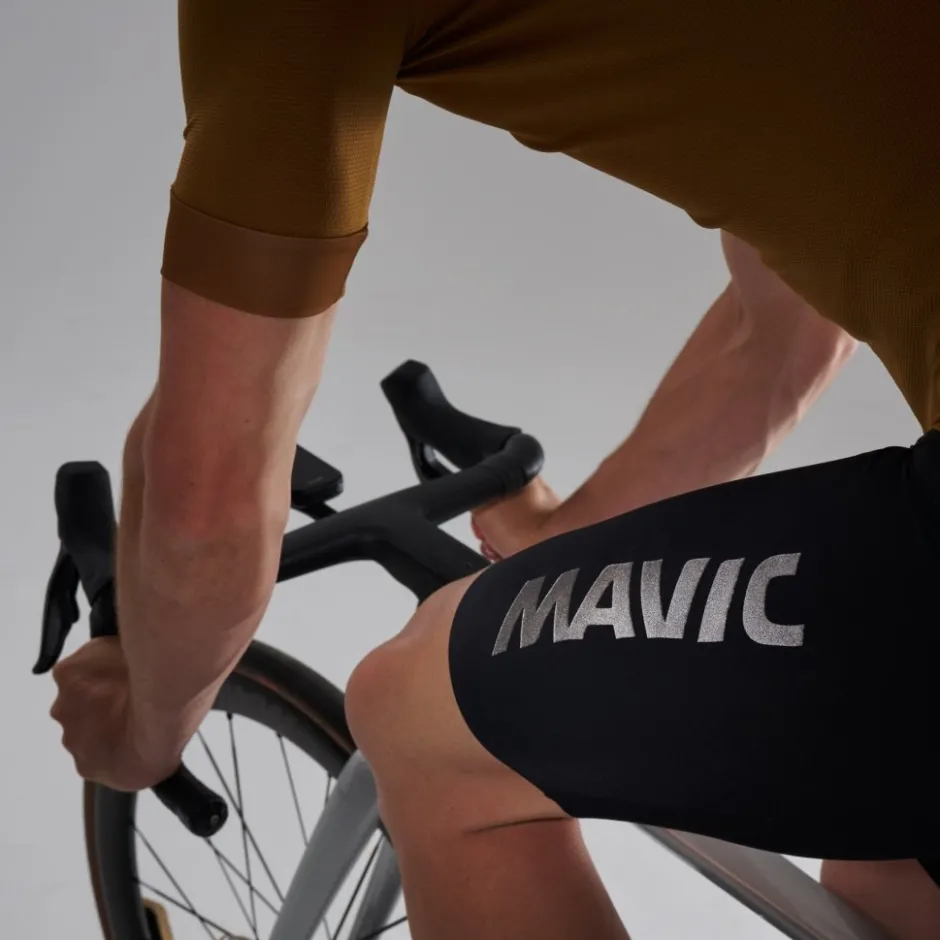 Bib Shorts|Wielrenbroeken < Mavic Akiu Fiethort et brete Heren - zwart