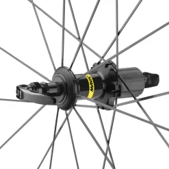 Mavic Aksium Wheelset Clincher - 9x100mm/QR | 9x130mm/QR - zwart/zilver