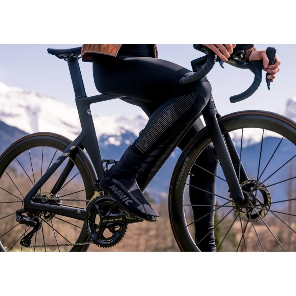 Mavic Cosmic Thermo Fietsbroek met bretels Heren - deep blue