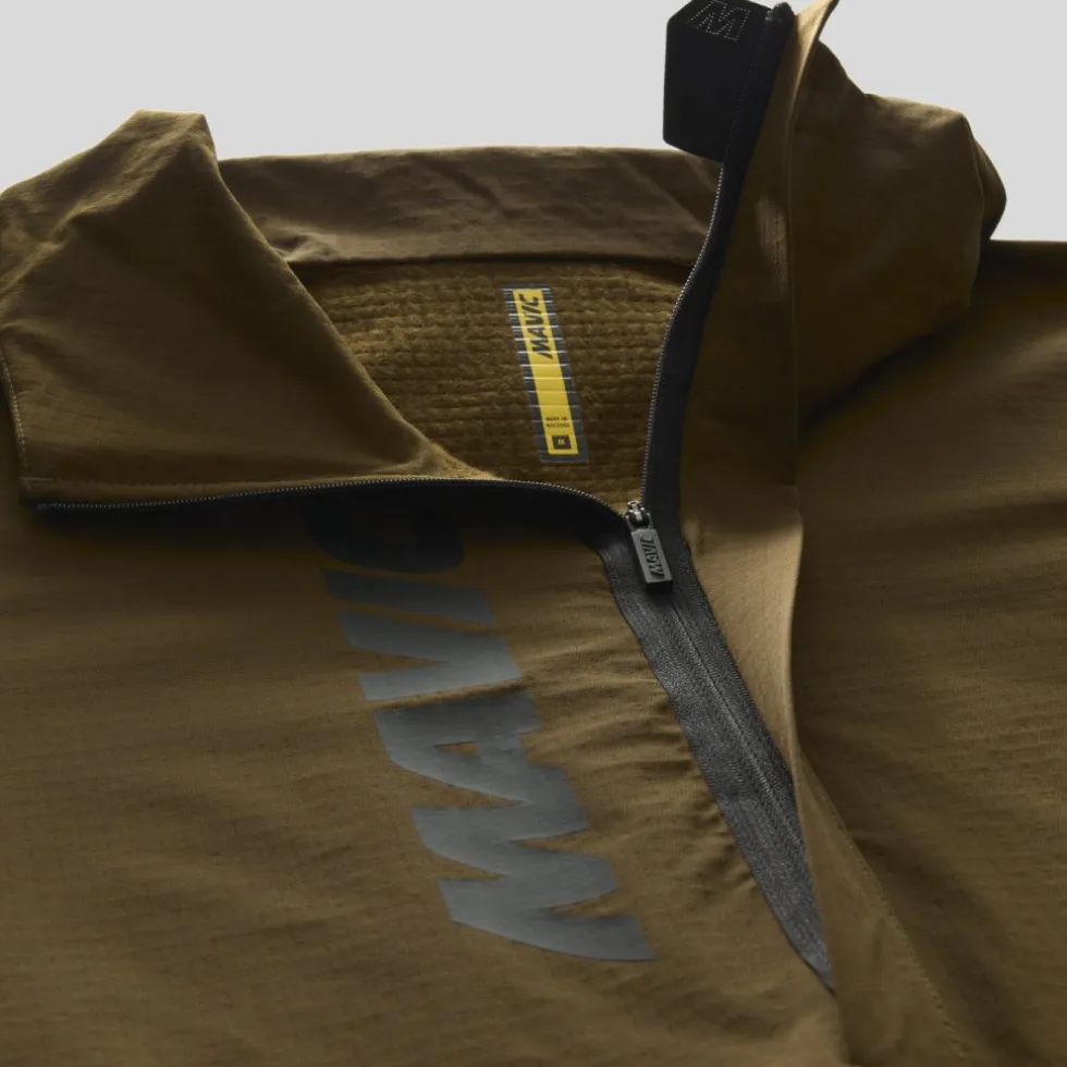 Mavic Deemax Thermo Wind Hoody Anorak Men - desert palm