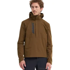 Mavic Deemax Thermo Wind Hoody Anorak Men - desert palm
