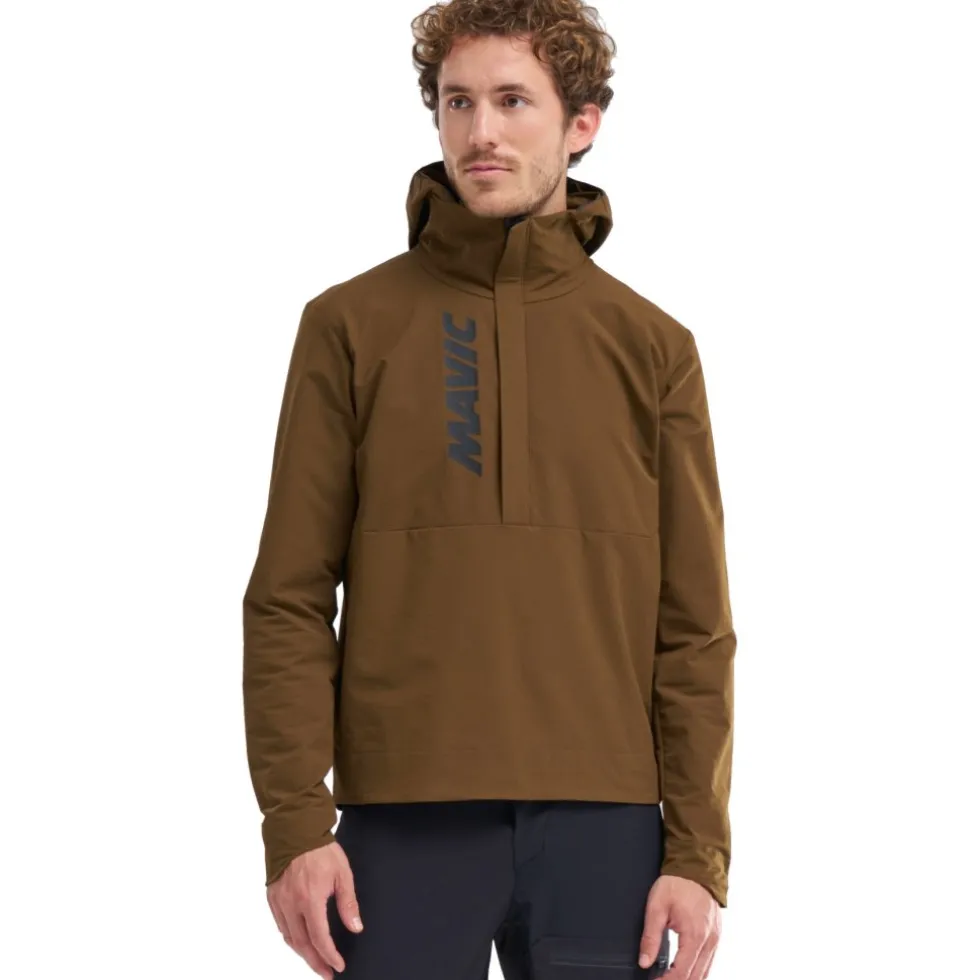 Mavic Deemax Thermo Wind Hoody Anorak Men - desert palm