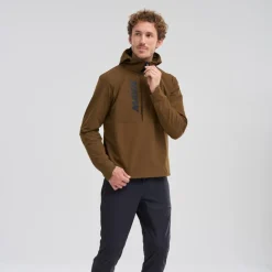Mavic Deemax Thermo Wind Hoody Anorak Men - desert palm
