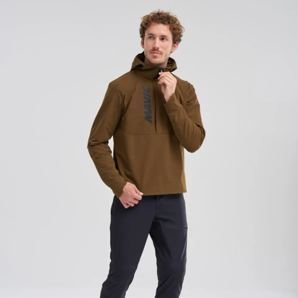 Mavic Deemax Thermo Wind Hoody Anorak Men - desert palm