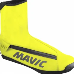 Mavic Essential Thermo Road Shoe Covers - safety yellow