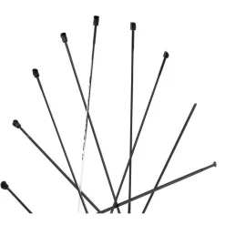 Spaken En Nippels < Mavic Zicral Spokes 298.5mm for Ksyrium SL 2011 + SLS 2013 Rear Wheel - Non Drive Side (10 Pieces) - 12030401 - black