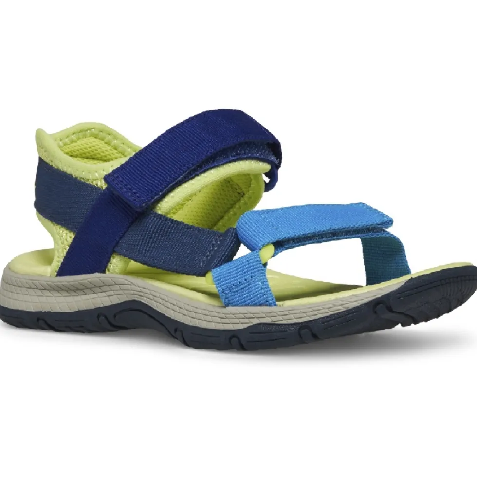 Merrell Kahuna Web Sandalen Kinderen - blue/navy/lime