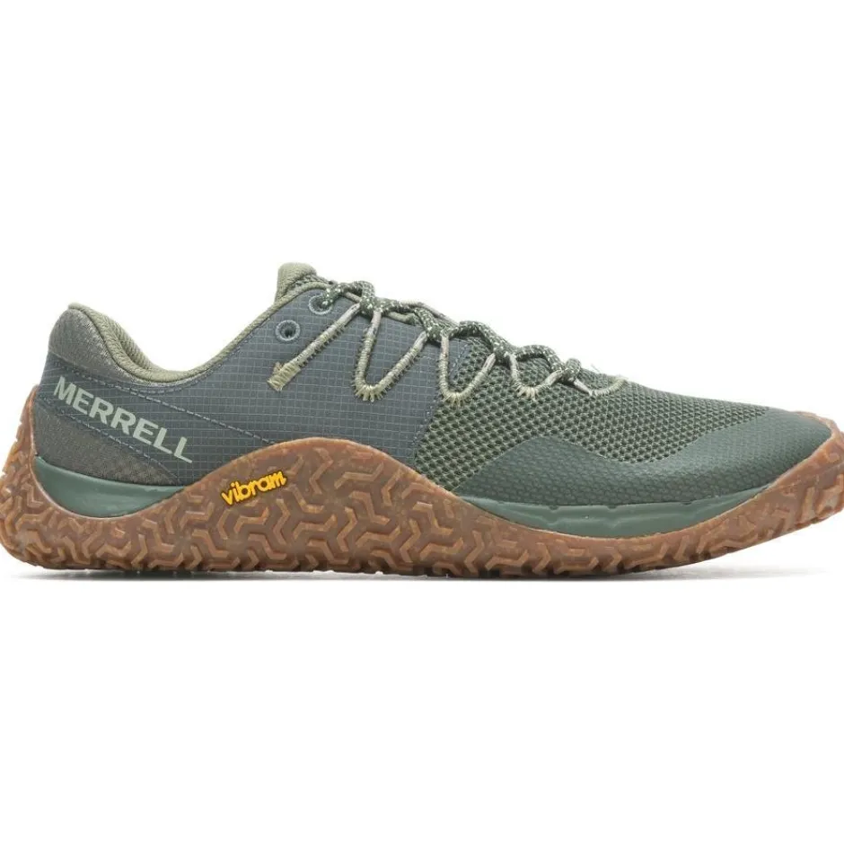 Barefoot Schoenen|Schoenen < Merrell Trail Glove 7 Barefoot Schoenen Heren - pine/gum
