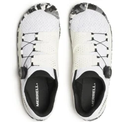 Merrell Vapor Glove 6 BOA Barefoot Schoenen Heren - wit/zwart