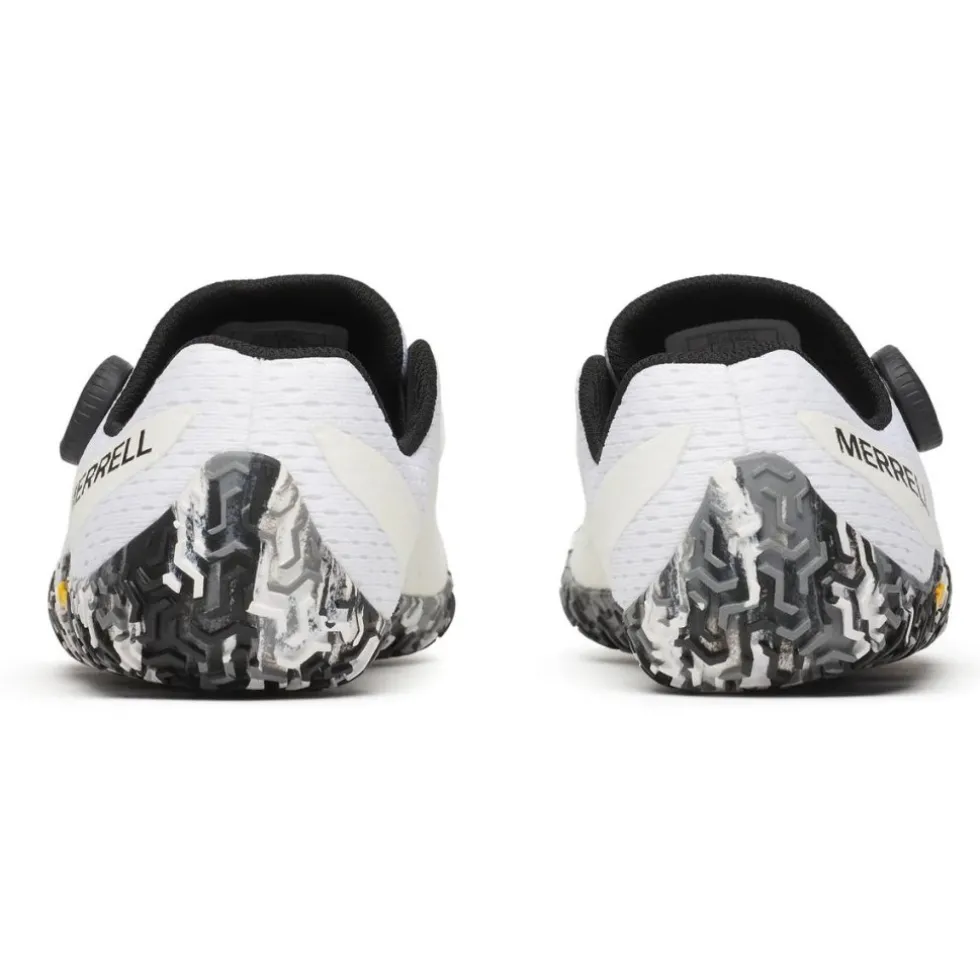 Merrell Vapor Glove 6 BOA Barefoot Schoenen Heren - wit/zwart