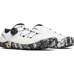 Merrell Vapor Glove 6 BOA Barefoot Schoenen Heren - wit/zwart