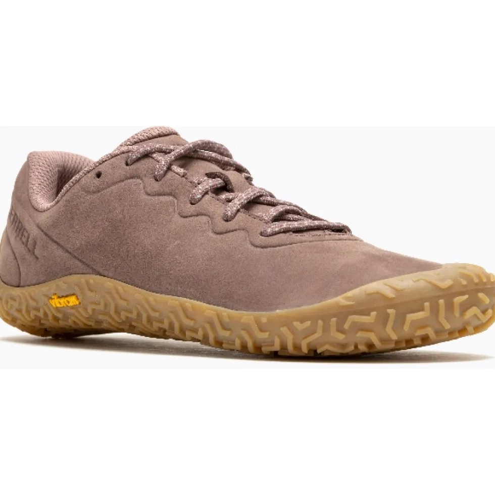 Merrell Vapor Glove 6 Leren Barefoot Schoenen Vrouwen - marron