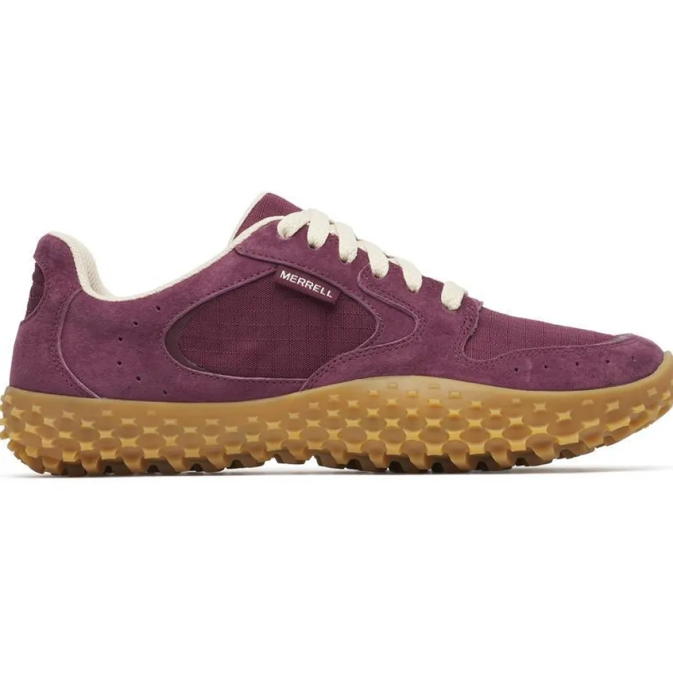 Merrell Wrapt Sneaker Barefoot schoenen voor dames - dark cherry