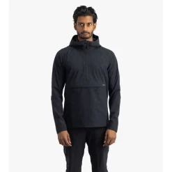 Regenjassen|Mtb-Jacks < 7Mesh Cache Anorak Heren - Zwart