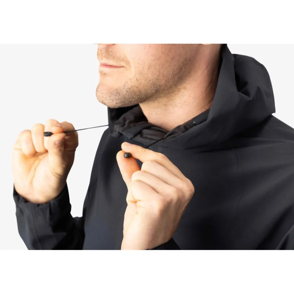 Regenjassen|Mtb-Jacks < 7Mesh Cache Anorak Heren - Zwart