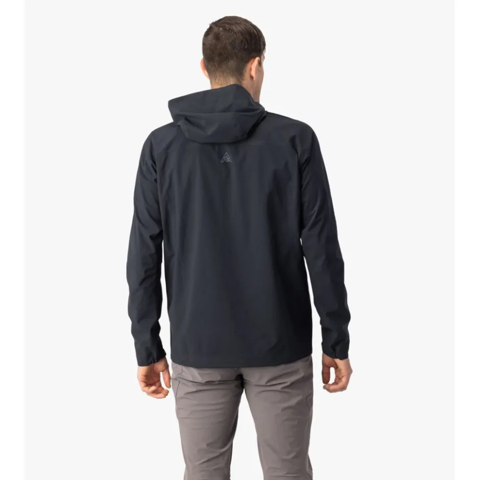 Regenjassen|Mtb-Jacks < 7Mesh Cache Anorak Heren - Zwart