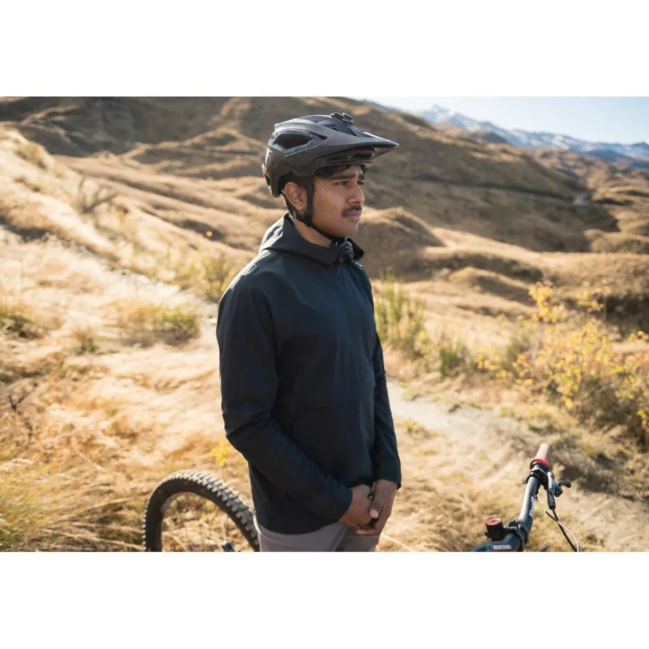 Regenjassen|Mtb-Jacks < 7Mesh Cache Anorak Heren - Zwart