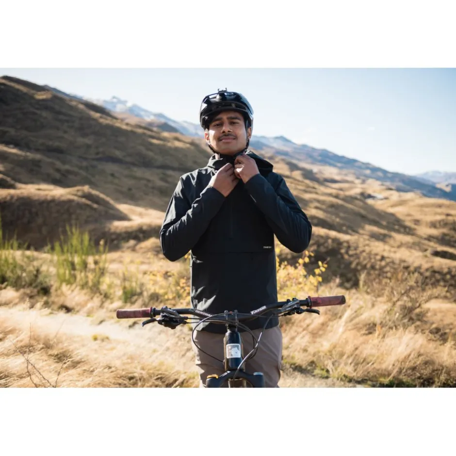 Regenjassen|Mtb-Jacks < 7Mesh Cache Anorak Heren - Zwart