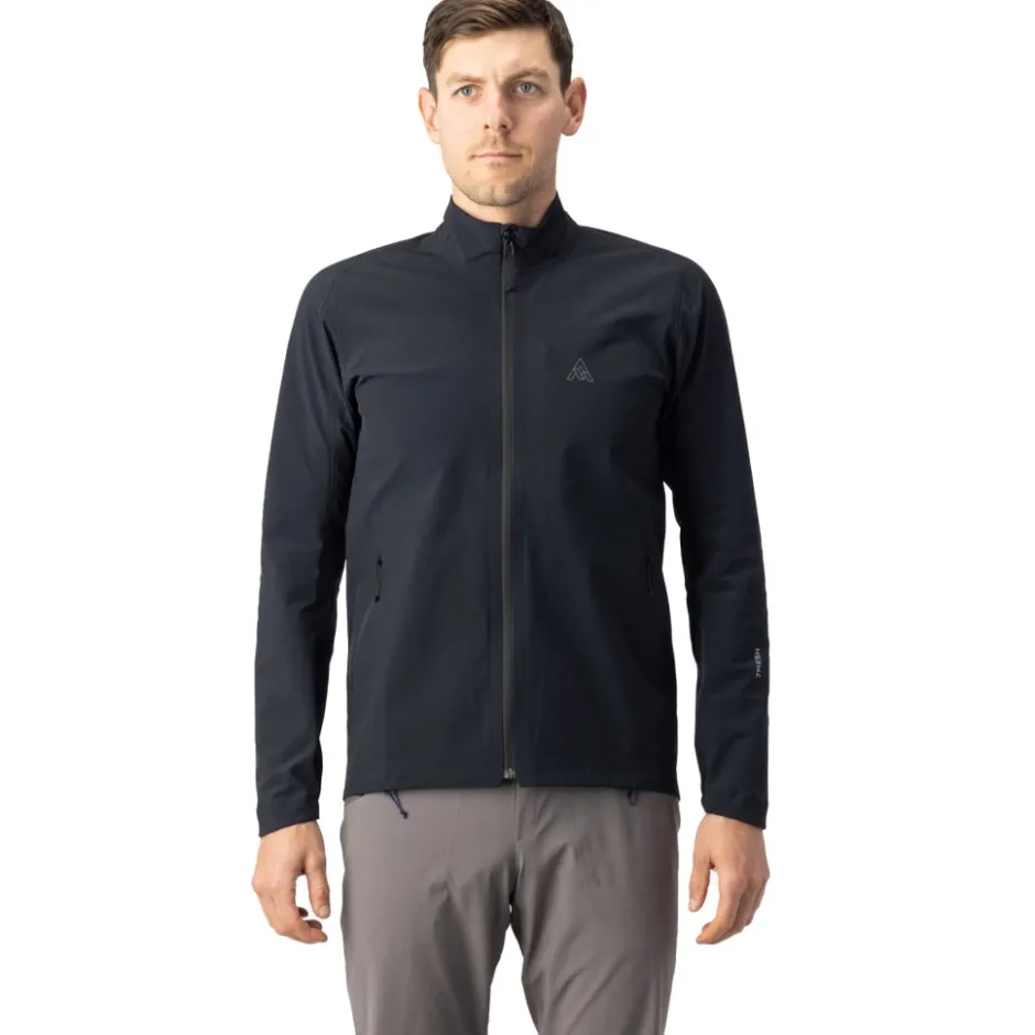 Mtb-Jacks < 7Mesh Cache Ja Heren - Zwart
