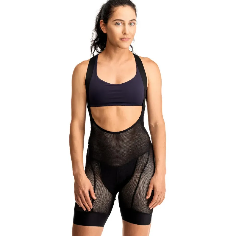 Onderbroeken < 7Mesh Foundation Fiets-Binnenshort met Bretes Dames - Zwart