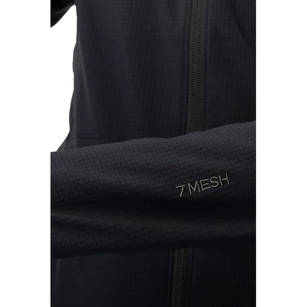 7mesh Spruce Jas met Capuchon Dames - Zwart