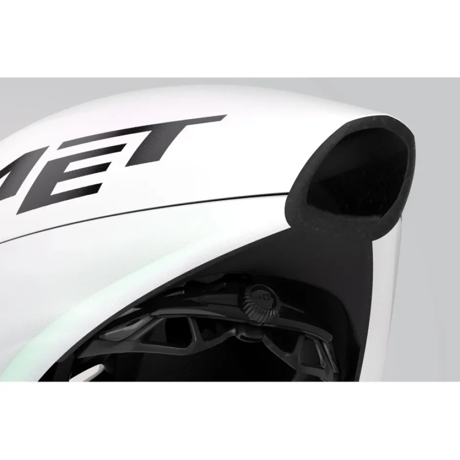 Tijdrithelmen < MET Drone Wide Body Hel - black iridescent glossy