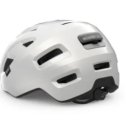 MET E-Mob Helm - wit glanzend
