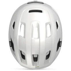 MET E-Mob Helm - wit glanzend