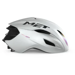 MET Manta MIPS Fietshelm - White Holographic Glossy