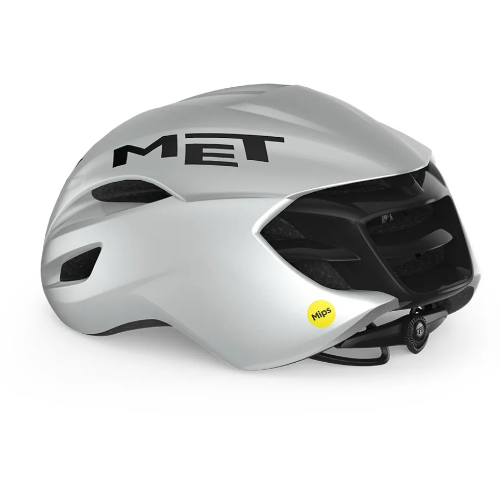 MET Manta MIPS Fietshelm - White Holographic Glossy