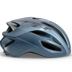 MET Rivale MIPS Racefietshelm - marine zilver glanzend
