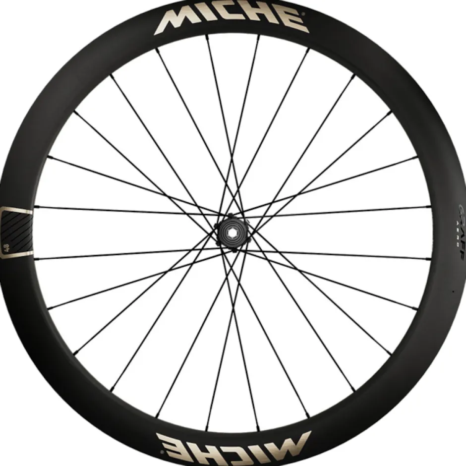 Wielen En Wielsets < Miche GRAFF Aero 48 Gravel Wielset - 28" | Carbon | Hookless | Centerlock - 12x100mm | 12x142mm - Micro Spline
