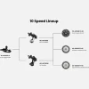 microSHIFT Advent MX Cassette - G-Series | 10-voudig - HG | 11-48 Tanden | CS-EG106