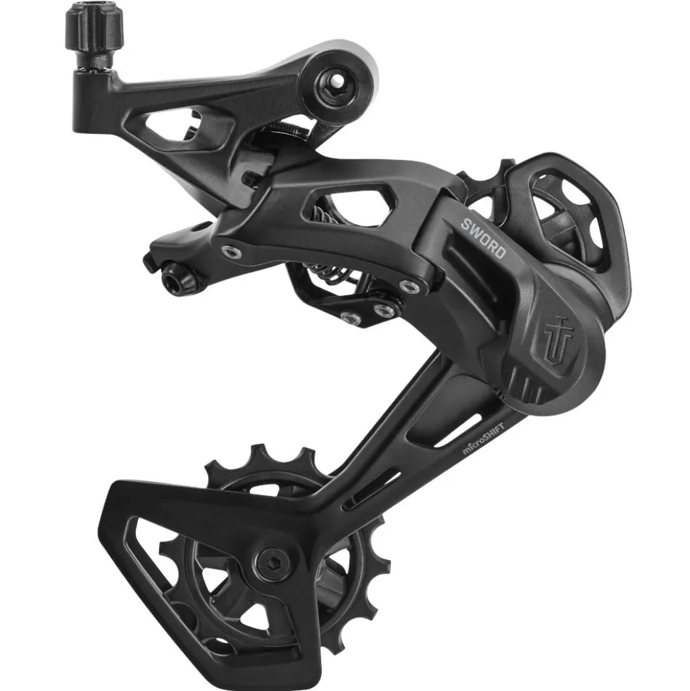 microSHIFT SWORD BLACK Upgrade Kit - Road | Clamp | Long | 2x9 Voudig