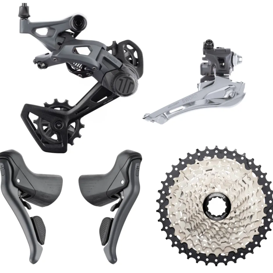 Groepsets < microSHIFT SWORD Upgrade Kit - Road | Lange | 2x10 Voudig