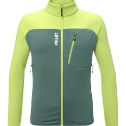 Millet Seneca Fleece Jas Heren - Macaw Green/Bottle
